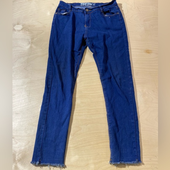 Pastel Jeans Cropped Ankke Size 16 (GM) - Picture 8 of 15